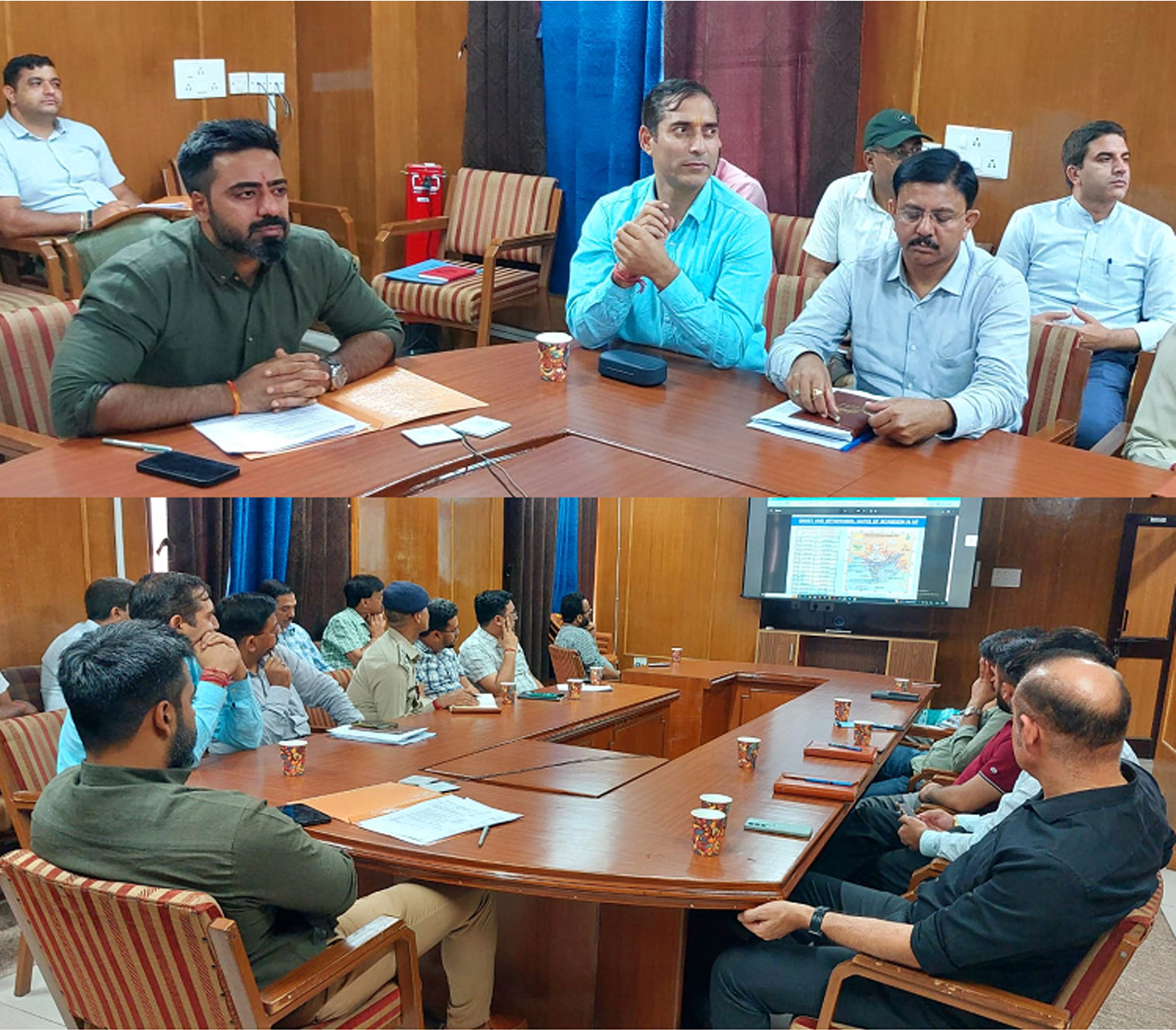 Administration alert regarding disaster management in Una, more than 800 civil defense volunteers registered.